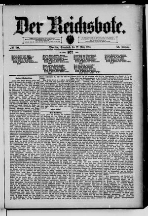 Der Reichsbote vom 22.03.1884