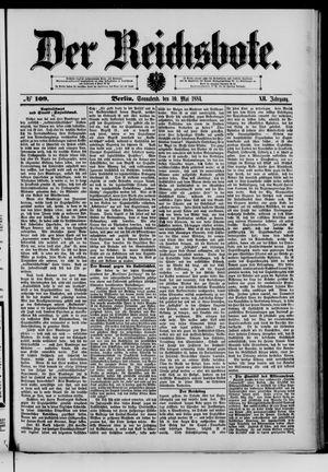Der Reichsbote on May 10, 1884