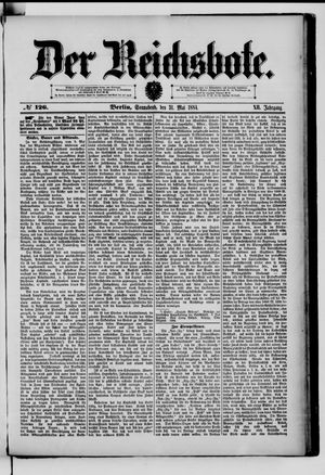 Der Reichsbote vom 31.05.1884