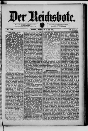 Der Reichsbote on Jun 4, 1884