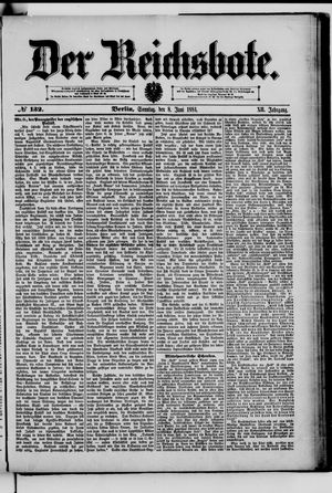Der Reichsbote on Jun 8, 1884
