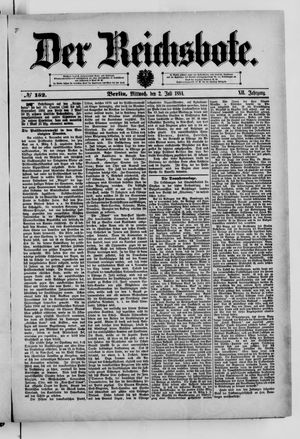 Der Reichsbote vom 02.07.1884