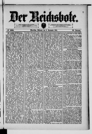 Der Reichsbote vom 03.09.1884