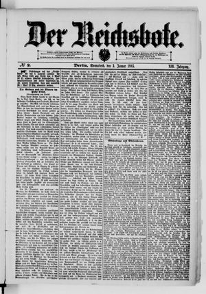 Der Reichsbote on Jan 3, 1885