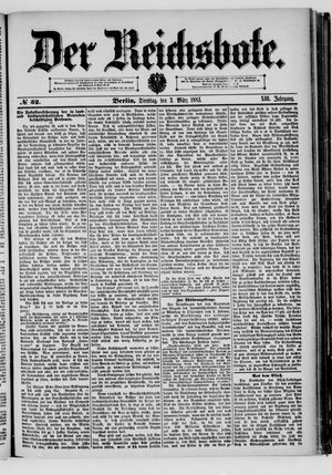 Der Reichsbote vom 03.03.1885