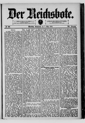 Der Reichsbote vom 07.03.1885