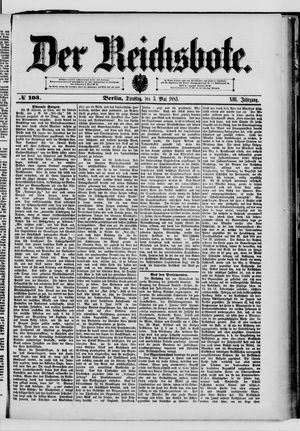 Der Reichsbote vom 05.05.1885