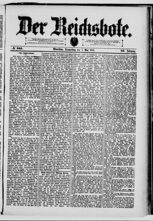 Der Reichsbote vom 07.05.1885