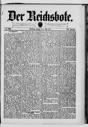 Der Reichsbote vom 08.05.1885