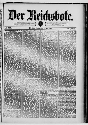 Der Reichsbote on May 12, 1885
