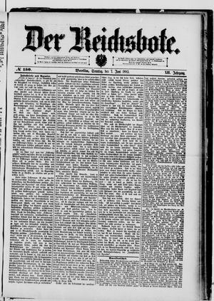 Der Reichsbote on Jun 7, 1885