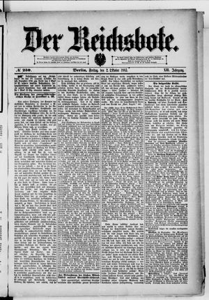 Der Reichsbote vom 02.10.1885