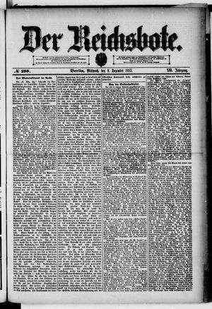 Der Reichsbote vom 09.12.1885