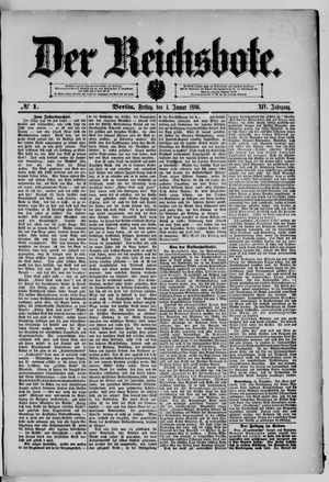 Der Reichsbote vom 01.01.1886