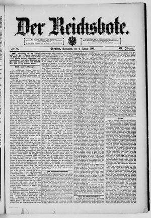 Der Reichsbote on Jan 9, 1886