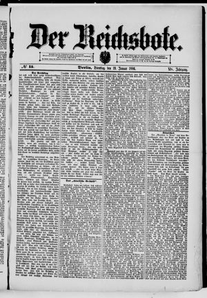 Der Reichsbote vom 19.01.1886