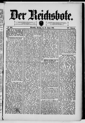 Der Reichsbote vom 24.01.1886