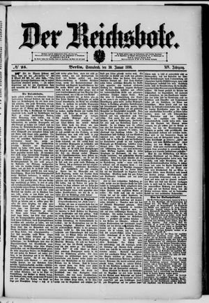 Der Reichsbote vom 30.01.1886