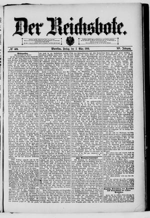 Der Reichsbote vom 05.03.1886