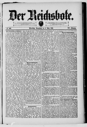 Der Reichsbote on Mar 6, 1886