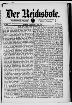 Der Reichsbote on Mar 9, 1886