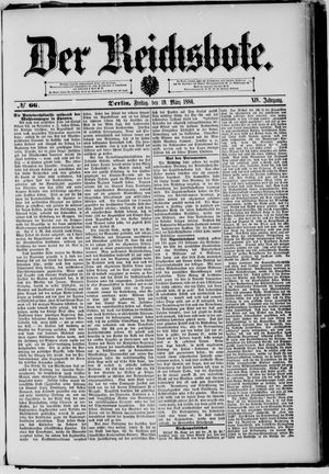 Der Reichsbote vom 19.03.1886