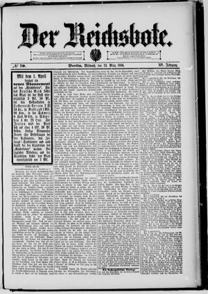 Der Reichsbote on Mar 24, 1886
