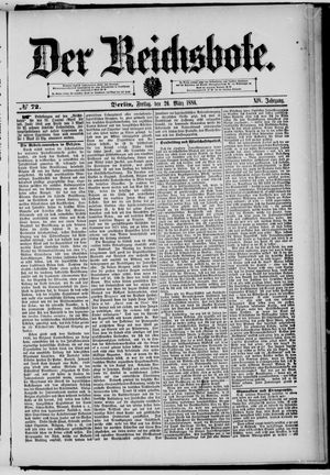 Der Reichsbote vom 26.03.1886