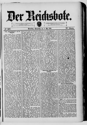 Der Reichsbote vom 08.05.1886