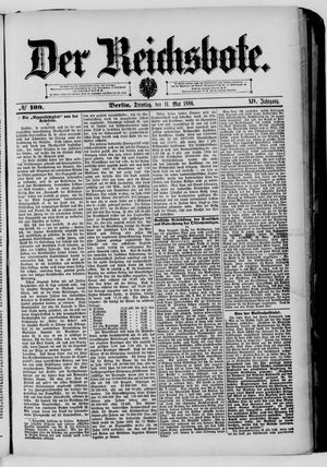 Der Reichsbote on May 11, 1886