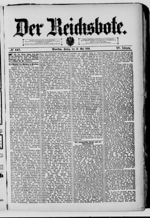 Der Reichsbote on May 21, 1886
