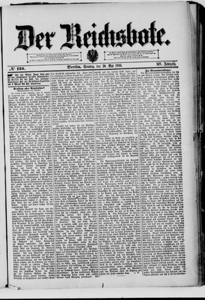 Der Reichsbote vom 30.05.1886