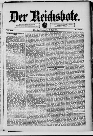 Der Reichsbote vom 01.06.1886