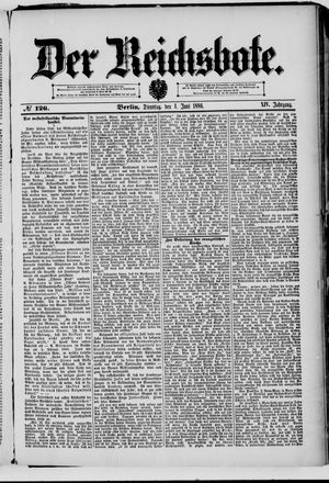 Der Reichsbote vom 01.06.1886
