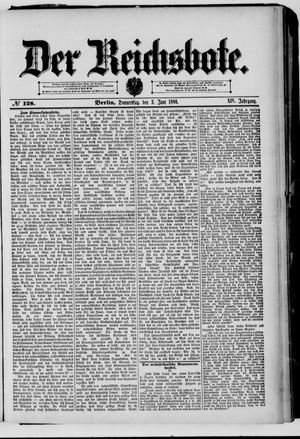Der Reichsbote on Jun 3, 1886