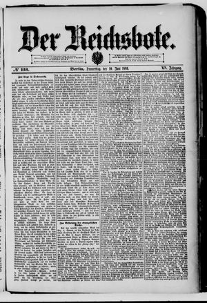 Der Reichsbote on Jun 10, 1886