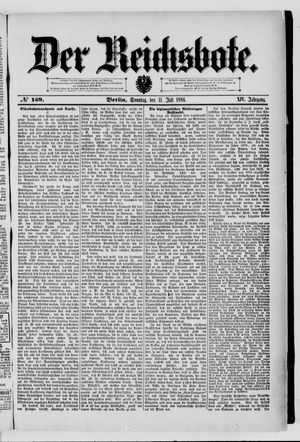 Der Reichsbote on Jul 11, 1886
