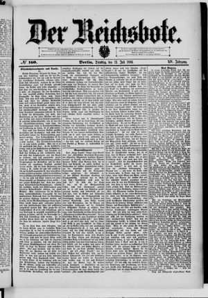 Der Reichsbote vom 13.07.1886