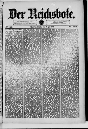 Der Reichsbote vom 20.07.1886
