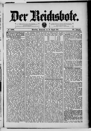 Der Reichsbote vom 28.08.1886