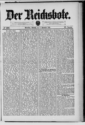 Der Reichsbote vom 08.09.1886