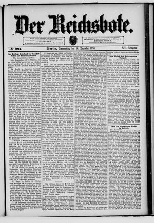 Der Reichsbote vom 16.12.1886