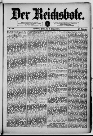 Der Reichsbote vom 04.02.1887