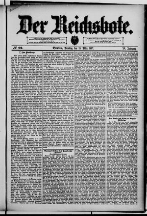 Der Reichsbote on Mar 15, 1887