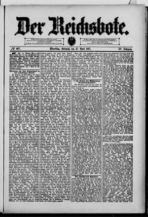Der Reichsbote on Apr 27, 1887