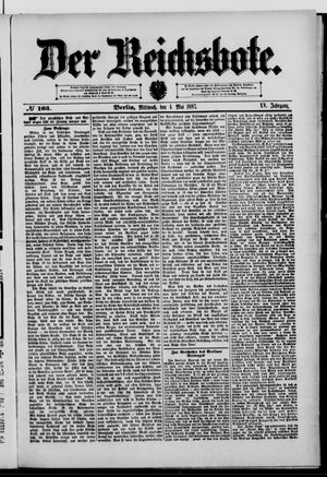 Der Reichsbote vom 04.05.1887