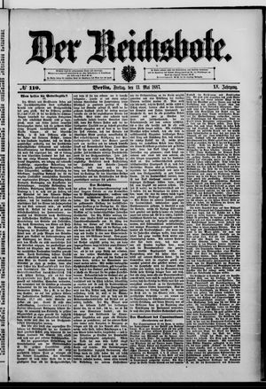 Der Reichsbote on May 13, 1887