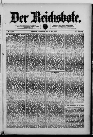 Der Reichsbote vom 21.05.1887