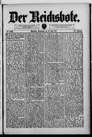 Der Reichsbote vom 28.05.1887