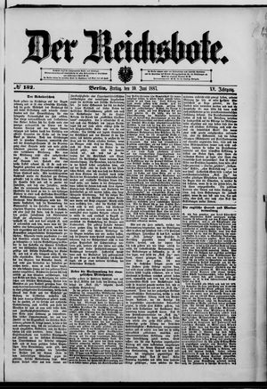 Der Reichsbote on Jun 10, 1887